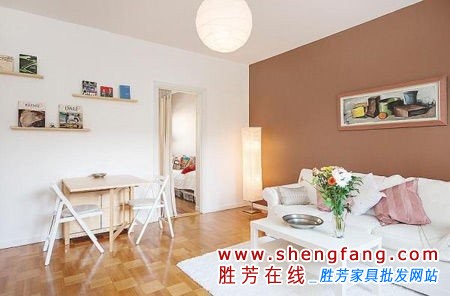 52平北歐風(fēng)格小戶型裝修方案