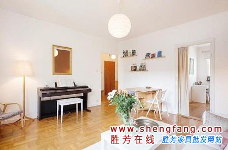 52平北歐風(fēng)格小戶型裝修方案