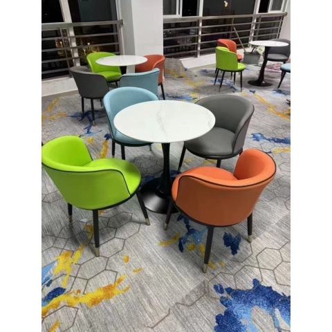 勝芳家具批發(fā)廠家，卡座，巖板桌，酒店桌椅，休閑椅，洽談桌椅，接待桌椅，咖啡桌椅組合  咖啡臺  小圓桌  三件套會客桌椅簡約現(xiàn)代時尚  鑫鵬酒店家具