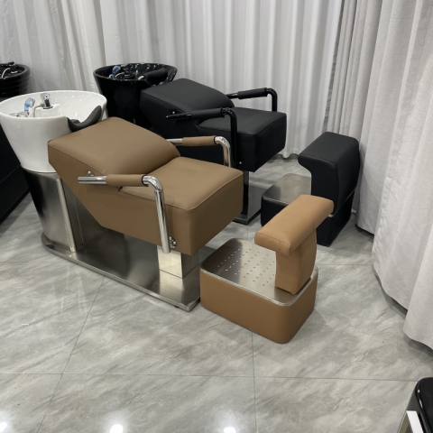 勝芳家具批發(fā) 洗頭床 躺式洗頭床 發(fā)廊洗頭床 陶瓷不銹鋼洗頭床 半躺腳踏洗頭床 美容院洗頭床 理發(fā)店系列 理容系列 理容美發(fā)專供 高端洗頭床 金崇源家具批發(fā)